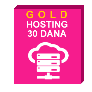 Gold Hosting 30 dana